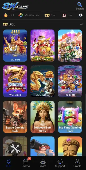 8W Game category