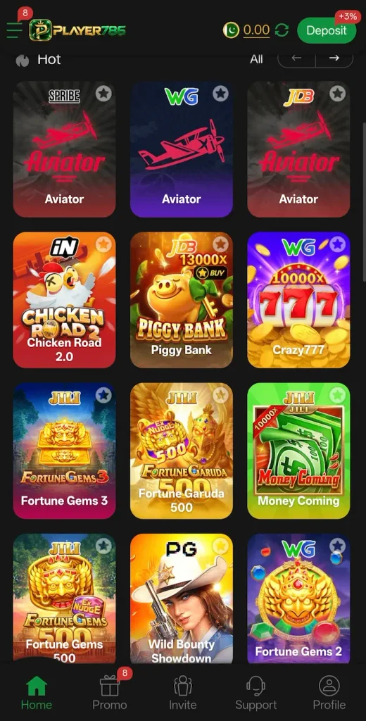 Player786 Game image